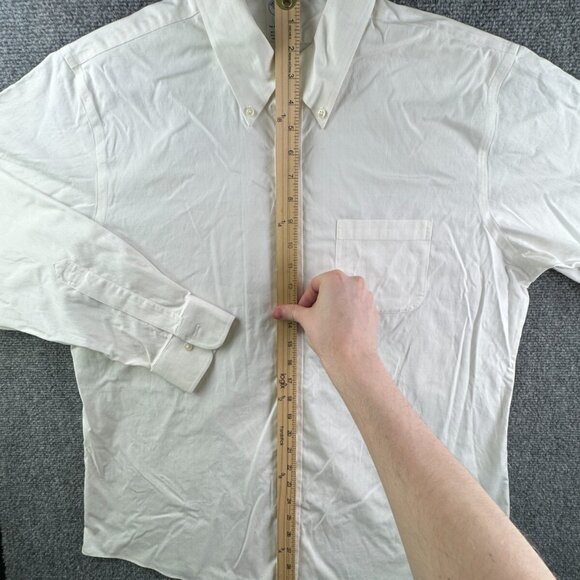 Brooks Brothers Long Sleeve Button Up Shirt Men 16.5 34 Regent Stretch Check *** - Picture 3 of 16